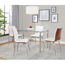 Stainless steel best sale dinette set